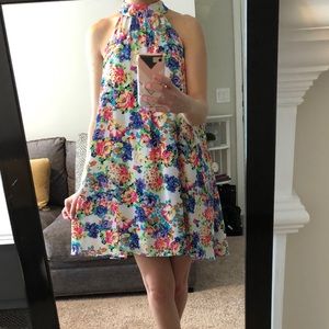 Bright Floral Dress